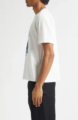 Bode Bode Chapeau Graphic T-Shirt in Cream — Men Spring white Tops