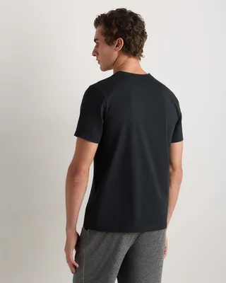 Quince Quince | Men's Studio Performance T-Shirt in Black — Men Winter black Athletic Tops