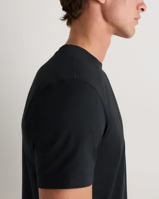 Quince Quince | Men's Studio Performance T-Shirt in Black — Men Winter black Athletic Tops