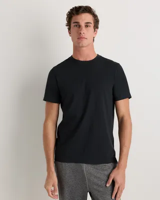 Quince Quince | Men's Studio Performance T-Shirt in Black — Men Winter black Athletic Tops