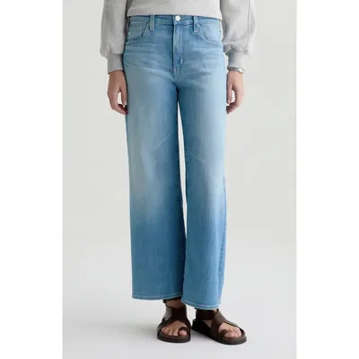 AG AG Saige Ankle Wide Leg Jeans in Expedition — Women Summer blue Pants