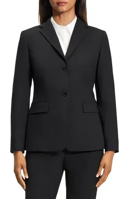 Theory Theory Slim Fit Blazer in Black — Women Winter black Blazers
