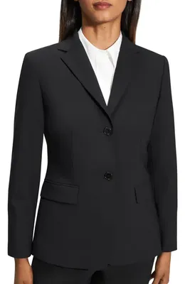Theory Theory Slim Fit Blazer in Black — Women Winter black Blazers