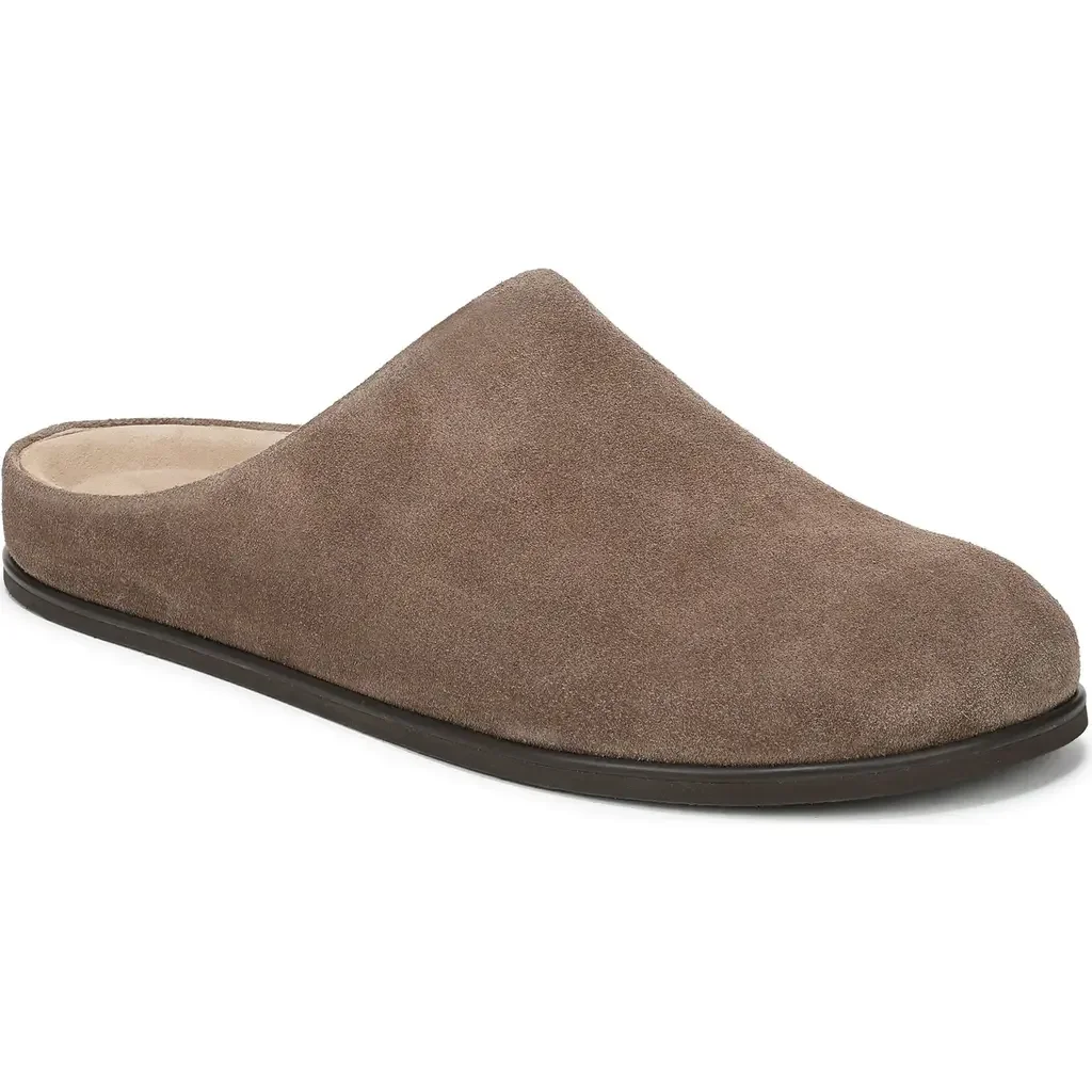 Vince Vince Leo Mule in Flint — Men Autumn grey Shoes