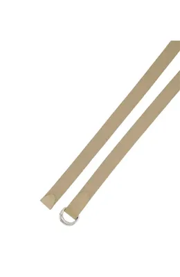 Vince Vince D-Ring Webbing Belt in Sandbar — Women Autumn beige Accessories