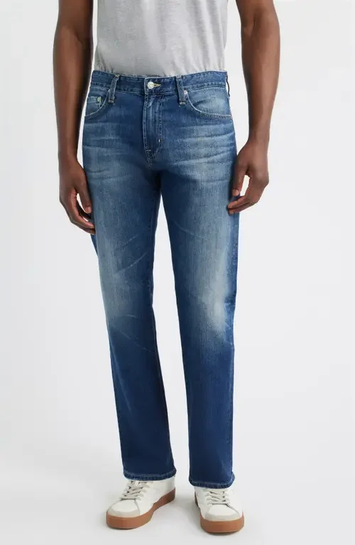 AG AG Protégé Straight Leg Jeans in 8 Years Yellowbanks — Men Winter blue Pants