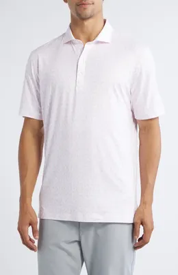 johnnie-O johnnie-O Tini Libations Print PREP-FORMANCE Golf Polo in Porto Pink — Men Spring pink Polos