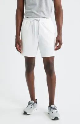 johnnie-O johnnie-O Jumpin Rib Shorts in White — Men Winter white Shorts