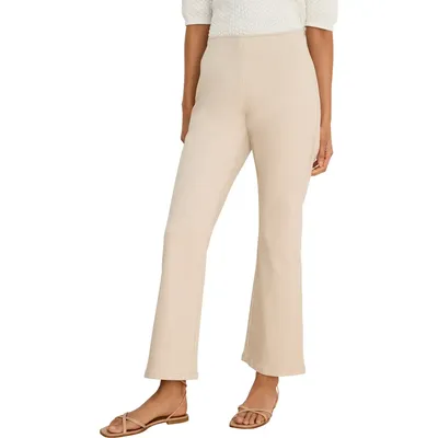 NIC+ZOE NIC+ZOE Berkeley Bootcut Jeans in Macadamia — Women Autumn beige Pants