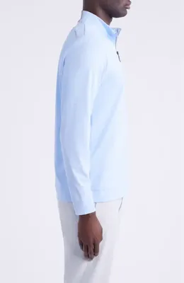 johnnie-O johnnie-O Quarter Zip Pullover in Kona — Men Summer white Tops