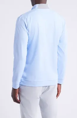 johnnie-O johnnie-O Quarter Zip Pullover in Kona — Men Summer white Tops