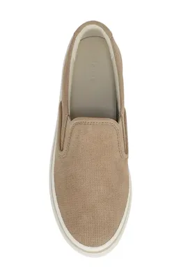 Vince Vince Blair Slip-On Sneaker in Sand Trail — Women Autumn beige Shoes