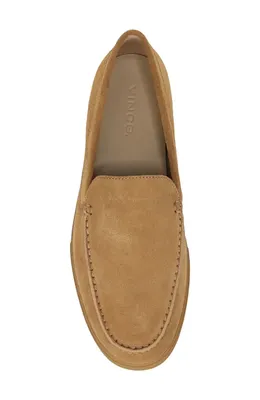 Vince Vince Sonoma Loafer in Honey Brown Suede — Men Autumn camel Shoes