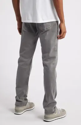 AG AG Everett Slim Straight Leg Jeans in 7 Years Sulfur Graphite Iron — Men Winter grey Pants