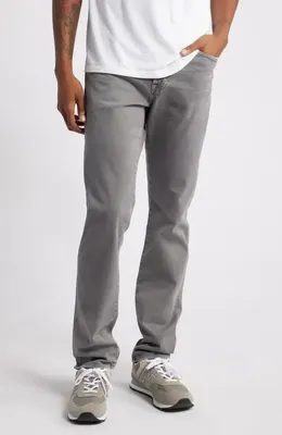 AG AG Everett Slim Straight Leg Jeans in 7 Years Sulfur Graphite Iron — Men Winter grey Pants