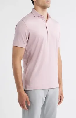 johnnie-O johnnie-O Lyndon Classic Fit Polo in Sardinia — Men Spring pink Tops