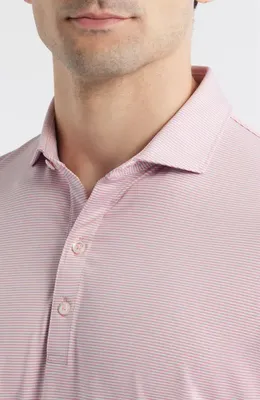 johnnie-O johnnie-O Lyndon Classic Fit Polo in Sardinia — Men Spring pink Tops