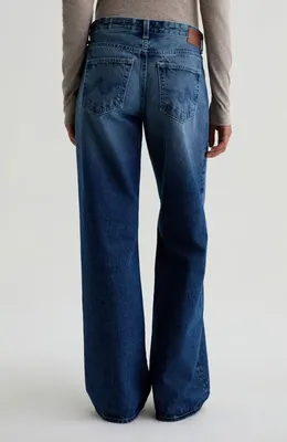 AG AG Adria Low Rise Wide Leg Jeans in Ojai — Women Winter navy Pants