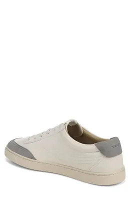 Vince Vince Palm Sneaker in Pebble White/smoke Grey — Men Summer white Shoes