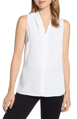 NIC+ZOE NIC+ZOE Day to Night Top in Paper White — Women Winter white Tops