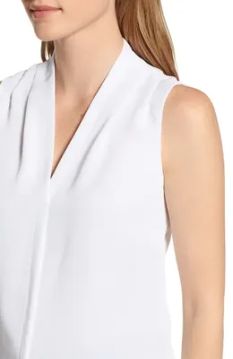 NIC+ZOE NIC+ZOE Day to Night Top in Paper White — Women Winter white Tops