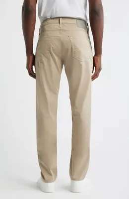 AG AG Tellis Airluxe™ Commuter Performance Sateen Slim Fit Pants in Desert Tan — Men Autumn beige Pants