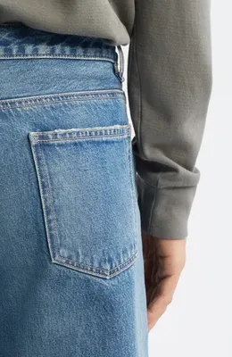 FRAME FRAME Relaxed Fit Jeans in Coolton Destructed — Men Summer blue Pants
