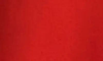 Vince Vince Cap Sleeve Stretch Silk Button-Up Shirt in Poppy — Women Autumn red Tops