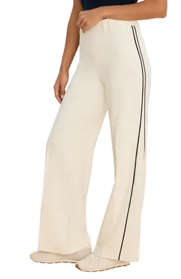 NIC+ZOE NIC+ZOE Flared Wide Leg Pants in Classic Cream — Women Spring ivory Pants