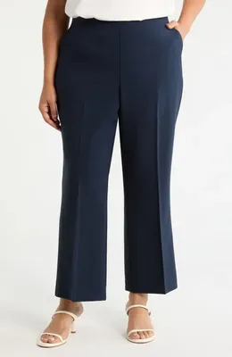 NIC+ZOE NIC+ZOE Plaza Bootcut Pants in Dark Indigo — Women Winter navy Pants