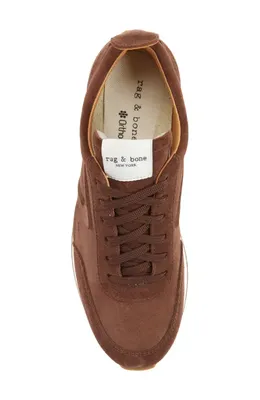 rag & bone rag & bone Retro Runner Sneaker in Mocha — Women Autumn brown Shoes