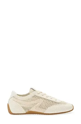 rag & bone rag & bone Retro Runner Slim Ultra Sneaker in Sea Salt Raffia — Women Spring white Shoes