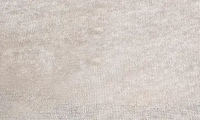 NIC+ZOE NIC+ZOE Glazed Feather Knit Short Sleeve Sweater in Cobblestone — Women Autumn silver Tops