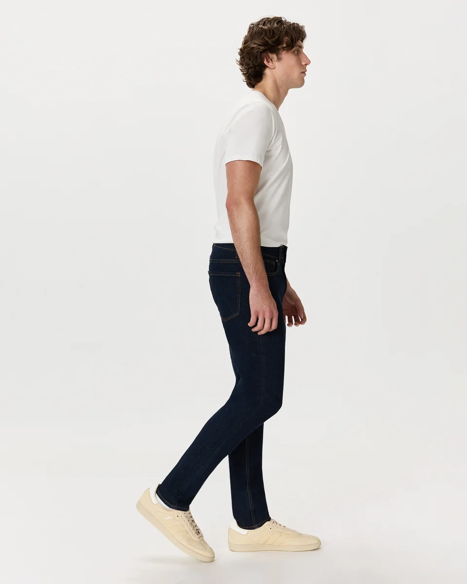 Quince Quince | Men's Warren Stretch Slim Jeans in Clean Rinse — Men Summer navy Jeans & Denim