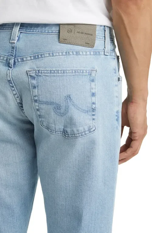 AG AG Everett Slim Straight Leg Jeans in 22 Years Viga — Men Summer silver Pants