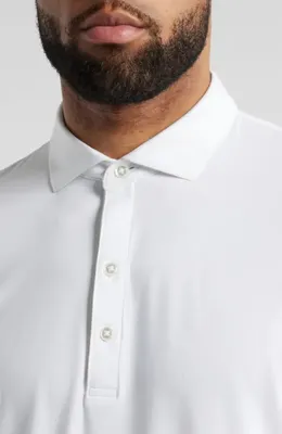 johnnie-O johnnie-O Huron PREP-FORMANCE Polo in White — Men Winter white Tops