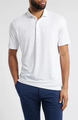 johnnie-O johnnie-O Huron PREP-FORMANCE Polo in White — Men Winter white Tops