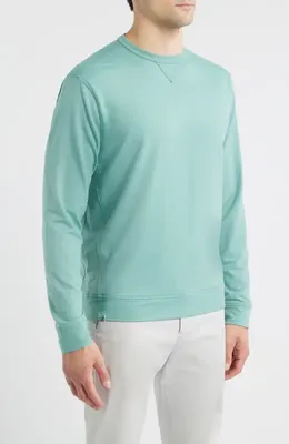 johnnie-O johnnie-O Willard Crewneck Sweatshirt in Sublime — Men Summer silver Tops