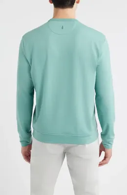 johnnie-O johnnie-O Willard Crewneck Sweatshirt in Sublime — Men Summer silver Tops