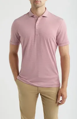 johnnie-O johnnie-O Lyndon Classic Fit Polo in Racing Red — Men Spring pink Tops