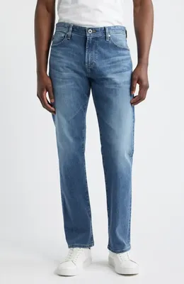 AG AG Everett Slim Straight Leg Jeans in Plateau — Men Summer blue Pants
