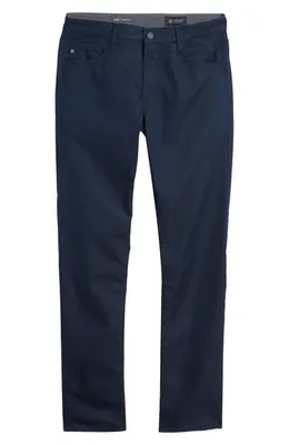 AG AG Tellis Airluxe™ Commuter Performance Sateen Pants in Bay Bridge — Men Winter navy Trousers & Chinos
