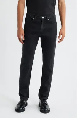 FRAME FRAME L'Homme Slim Fit Jeans in Chester — Men Winter black Pants