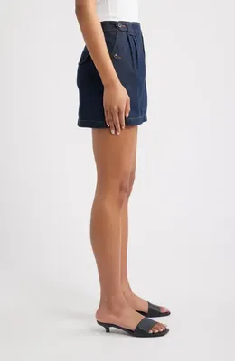 FRAME FRAME The Denim Utility Miniskirt in Rinse — Women Winter navy Skirts