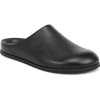 Vince Vince Leo Mule in Black — Men Winter black Shoes