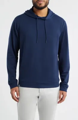 johnnie-O johnnie-O Willard Hoodie in Navy — Men Winter navy Tops