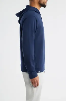 johnnie-O johnnie-O Willard Hoodie in Navy — Men Winter navy Tops