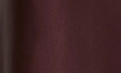 Vince Vince Pebbled Satin Skirt in Oxblood — Women Autumn burgundy Skirts