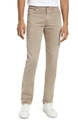 AG AG Tellis Slim Fit Jeans in 7 Yrs Sul Stone Barrack — Men Autumn beige Pants